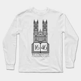 Reformed christian art. 1646 The Westminster Confession of Faith. Long Sleeve T-Shirt